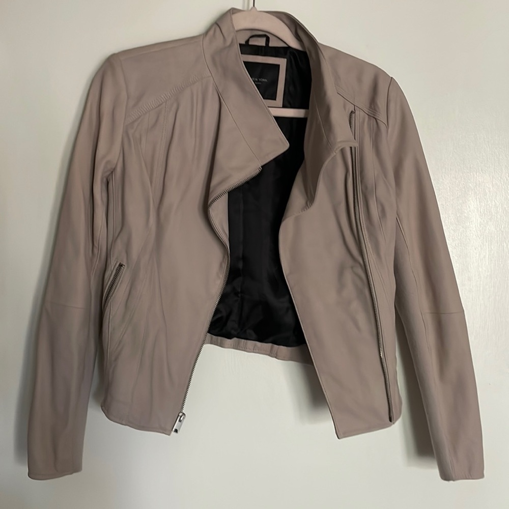 Leather jacket